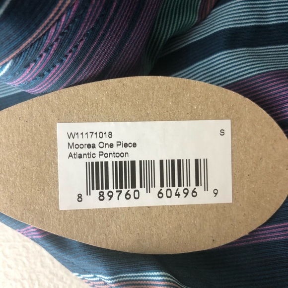 PRANA NWT MOOREA ONE PIECE SWIM ALANTIC PONTOON SM - Picture 10 of 13